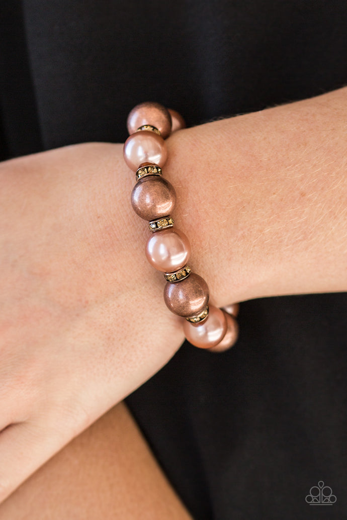 So Not Sorry - Paparazzi Copper Bracelet - BlingbyAshleyNicole