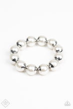 Load image into Gallery viewer, One Woman Show-STOPPER - Paparazzi White Bracelet - BlingbyAshleyNicole