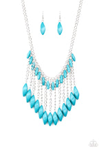 Load image into Gallery viewer, Venturous Vibes - Paparazzi Blue Necklace - BlingbyAshleyNicole
