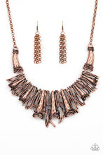 Load image into Gallery viewer, In The MANE-stream - Paparazzi Copper Necklace - BlingbyAshleyNicole