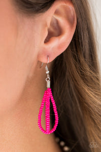Savannah Surfin - Pink Necklace - BlingbyAshleyNicole