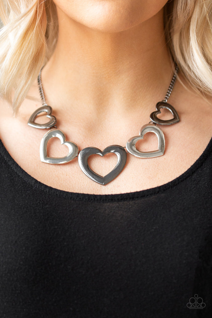 Hearty Hearts - Multi Necklace - BlingbyAshleyNicole