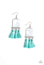 Load image into Gallery viewer, Tassel Retreat | Blue Paparazzi Earrings - BlingbyAshleyNicole
