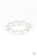 Load image into Gallery viewer, Extra Elegant  | Paparazzi White Bracelet - BlingbyAshleyNicole