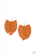 Load image into Gallery viewer, Knotted Native - Paparazzi Brown Earrings - BlingbyAshleyNicole