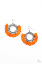 Load image into Gallery viewer, Fringe Fanatic | Paparazzi Orange Earring - BlingbyAshleyNicole
