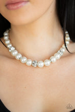 Load image into Gallery viewer, Rich Girl Refinement - Paparazzi White Necklace - BlingbyAshleyNicole