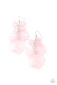 Fragile Florals - Pink Earring - BlingbyAshleyNicole