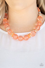 Load image into Gallery viewer, Bubbly Beauty - Paparazzi Orange Necklace - BlingbyAshleyNicole