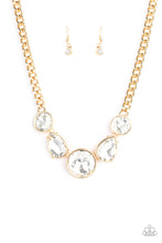 Load image into Gallery viewer, All The Worlds My Stage - Paparazzi Gold Necklace - BlingbyAshleyNicole
