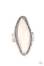 Load image into Gallery viewer, Mineral Mine - Paparazzi White Ring - BlingbyAshleyNicole