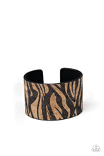 Load image into Gallery viewer, Zebra Zone - Paparazzi Black Bracelet - BlingbyAshleyNicole