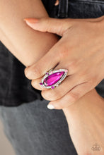 Load image into Gallery viewer, Sparkle Smitten - Paparazzi Pink Ring - BlingbyAshleyNicole