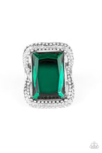 Load image into Gallery viewer, Deluxe Decadence - Paparazzi Green Ring - BlingbyAshleyNicole