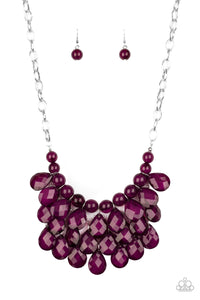 Sorry To Burst Your Bubble - Paparazzi Purple Necklace - BlingbyAshleyNicole