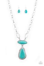 Load image into Gallery viewer, Rural Rapture - Paparazzi Blue Necklace - BlingbyAshleyNicole