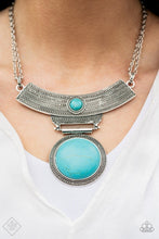 Load image into Gallery viewer, Lasting EMPRESS-ions - Blue Necklace - BlingbyAshleyNicole