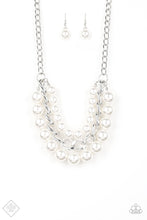 Load image into Gallery viewer, Empire State Empress - Paparazzi White Necklace - BlingbyAshleyNicole
