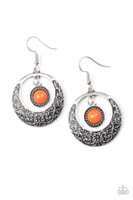 Load image into Gallery viewer, Wandering Waikiki - Paparazzi Orange Earrings - BlingbyAshleyNicole