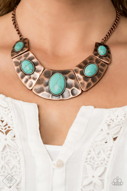 RULER In Favor - Copper Necklace - BlingbyAshleyNicole