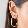 Load image into Gallery viewer, Another Day, Another Stay - Gold Hoop Earrings - BlingbyAshleyNicole