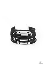 Load image into Gallery viewer, Back To BACKPACKER - Paparazzi Black Bracelet - BlingbyAshleyNicole