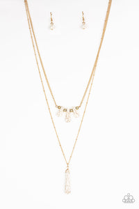 Basic Groundwork | Paparazzi Gold Necklace - BlingbyAshleyNicole