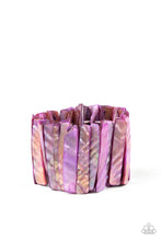 Load image into Gallery viewer, Beach Blast - Paparazzi Purple Bracelet - BlingbyAshleyNicole