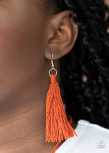 Load image into Gallery viewer, Between You and MACRAME | Paparazzi Orange Necklace - BlingbyAshleyNicole