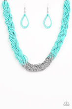 Load image into Gallery viewer, Brazilian Brilliance | Paparazzi Blue Necklace - BlingbyAshleyNicole