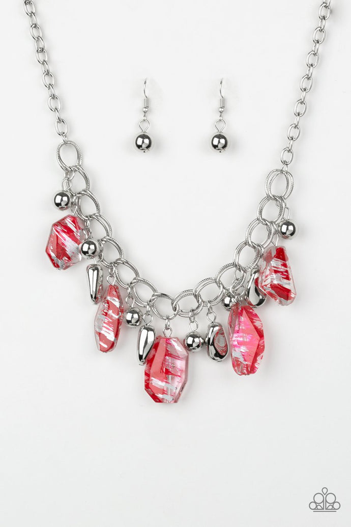 Chroma Drama - Red Necklace - BlingbyAshleyNicole