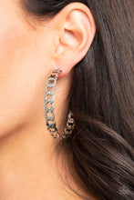 Load image into Gallery viewer, Paparazzi Silver Earring | Climate CHAINge - BlingbyAshleyNicole