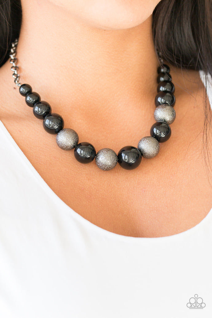 Color Me CEO - Paparazzi Black Necklace - BlingbyAshleyNicole