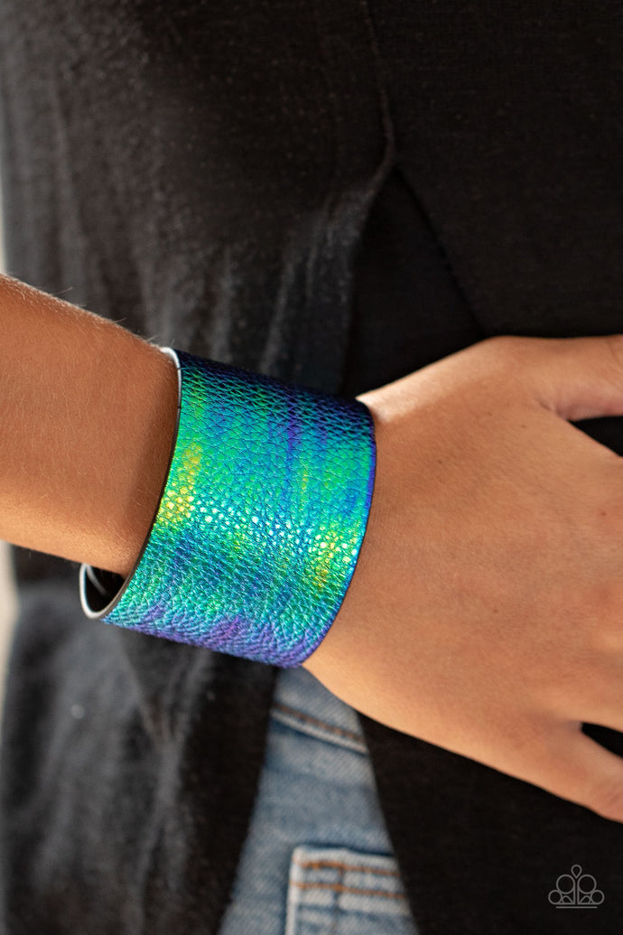 Cosmo Cruise | Paparazzi Blue Bracelet - BlingbyAshleyNicole