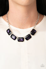 Load image into Gallery viewer, Deep Freeze Diva | Paparazzi Purple Necklace - BlingbyAshleyNicole