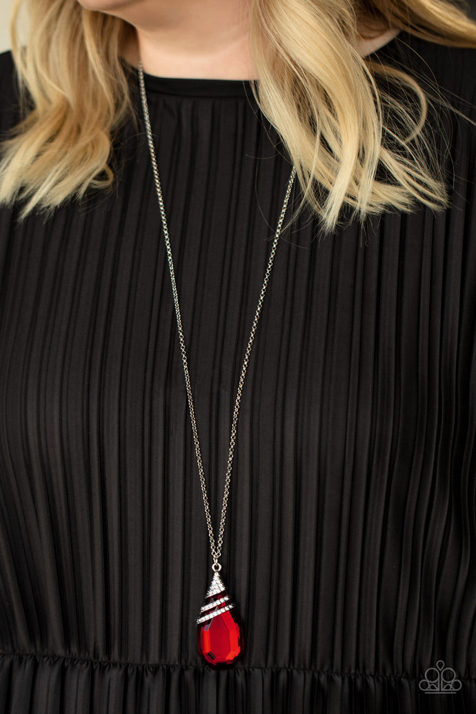 Demandingly Diva | Paparazzi Red Necklace - BlingbyAshleyNicole