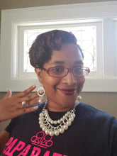Load image into Gallery viewer, Empire State Empress - Paparazzi White Necklace - BlingbyAshleyNicole