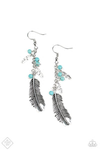 Find Your Flock  | Paparazzi Blue Earrings - BlingbyAshleyNicole