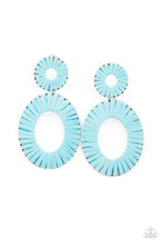 Load image into Gallery viewer, Foxy Flamenco | Paparazzi Blue Earring - BlingbyAshleyNicole