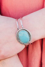 Load image into Gallery viewer, FRONTIER and Center - Paparazzi Blue Bracelet - BlingbyAshleyNicole