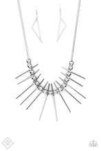 Load image into Gallery viewer, Fully Charged | Paparazzi Silver Necklace - BlingbyAshleyNicole