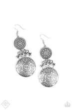 Load image into Gallery viewer, Garden Adventure | Paparazzi Silver Earrings - BlingbyAshleyNicole