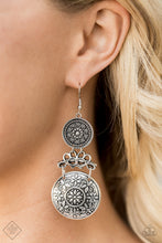 Load image into Gallery viewer, Garden Adventure | Paparazzi Silver Earrings - BlingbyAshleyNicole
