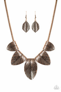 Garden Gatherer - Paparazzi Copper Necklace - BlingbyAshleyNicole