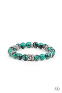 Garden Zen | Paparazzi Green Bracelet - BlingbyAshleyNicole