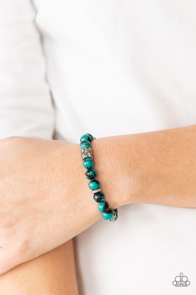 Garden Zen | Paparazzi Green Bracelet - BlingbyAshleyNicole