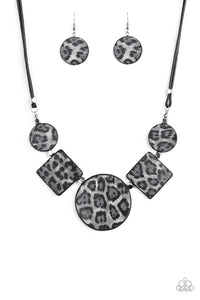 Here Kitty Kitty - Paparazzi Silver Necklace - BlingbyAshleyNicole