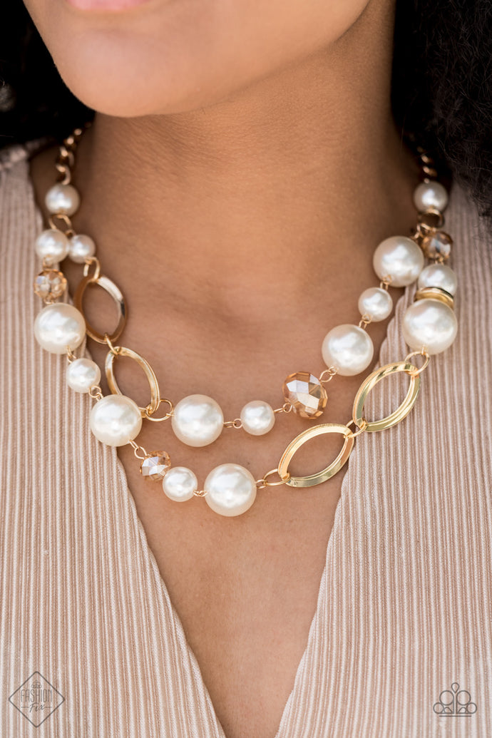 High Roller Status - Paparazzi Gold Necklace - BlingbyAshleyNicole