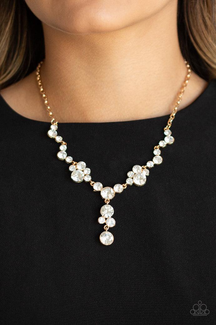 Inner Light - Paparazzi Gold Necklace - BlingbyAshleyNicole