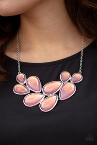 Iridescently Irresistible | Paparazzi Pink Necklace - BlingbyAshleyNicole